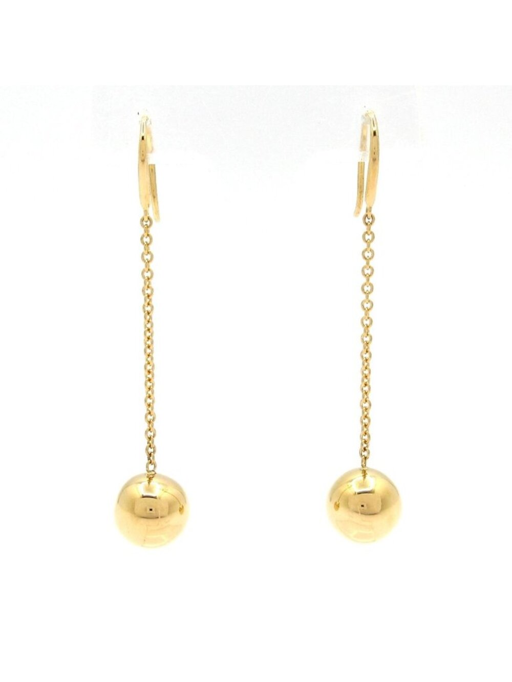 Tiffany & Co Earrings HardWear Ball Hook 18k Yellow Gold